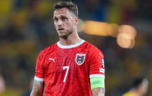 Marko Arnautovic of Austria