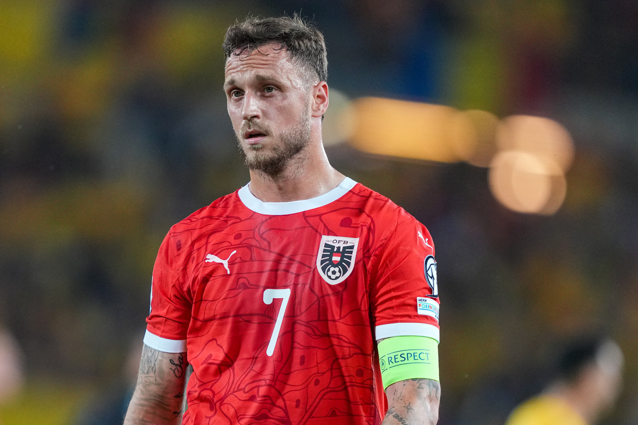 Marko Arnautovic of Austria