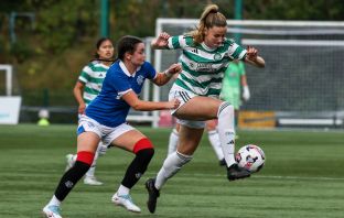 Aislin Streicek in action for Celtic