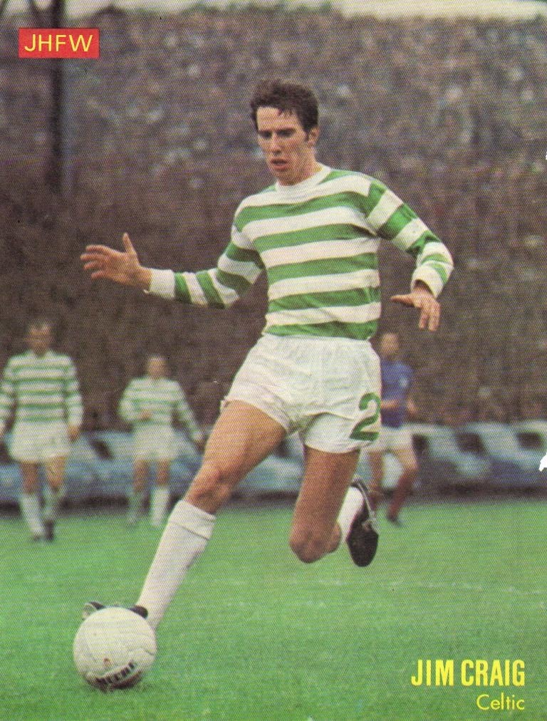 Celtic legend and Lisbon Lion Jim Craig