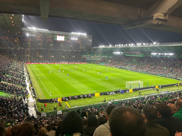 View from the Jock Stein stand