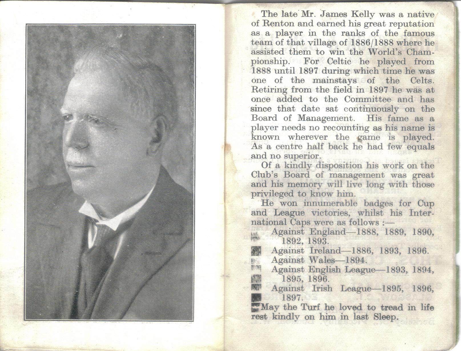 James Kelly, Celtic FC