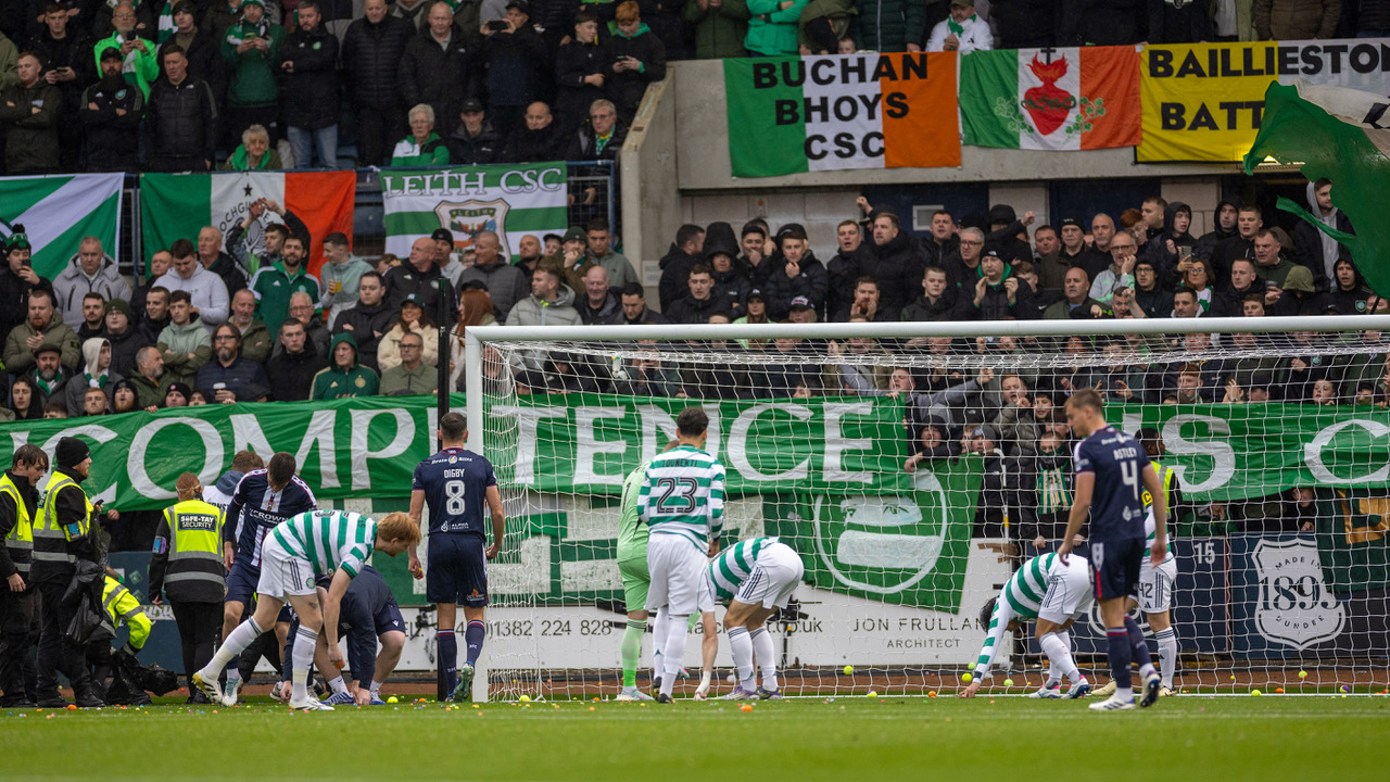 Fan Protest at Dens Park
