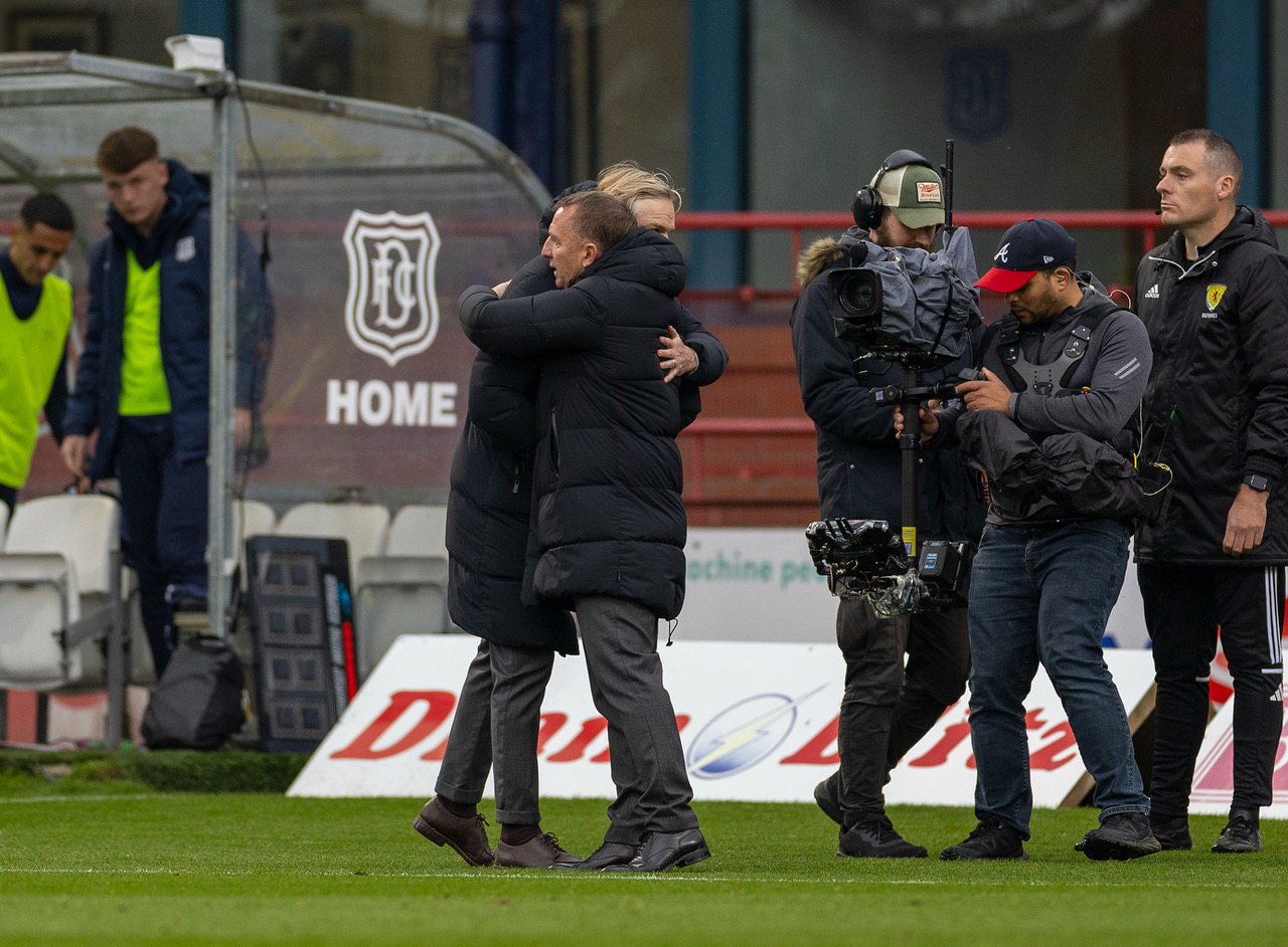 Brendan Rodgers at Dens Park