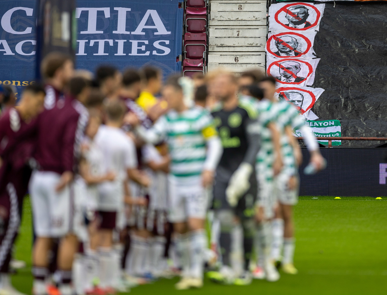 Celtic at Tynecastle