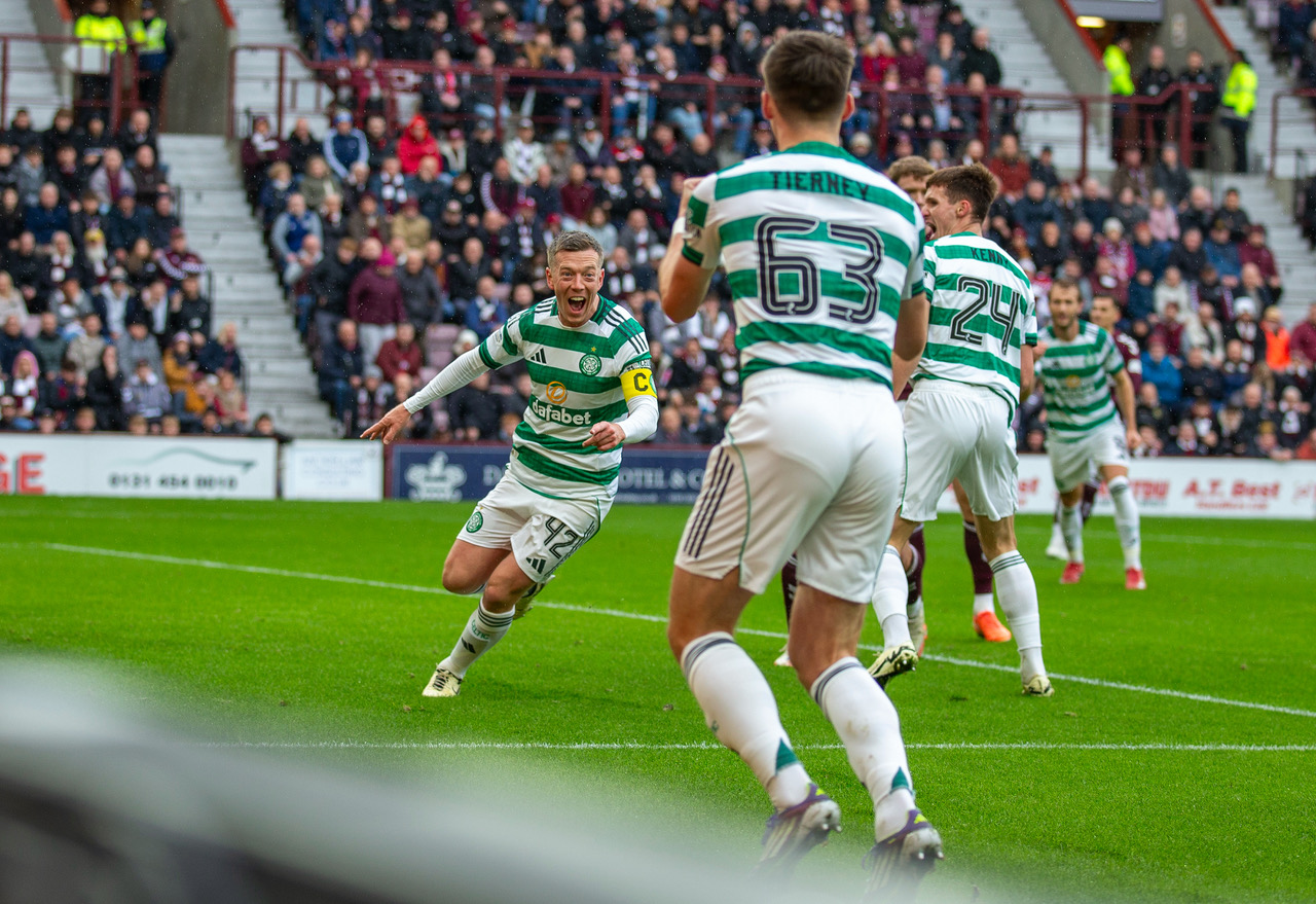 Callum McGregor's equaliser...