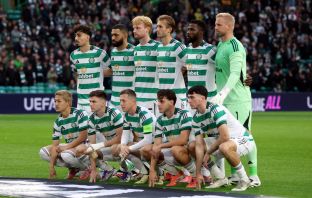 Celtic line-up v Sporting Braga