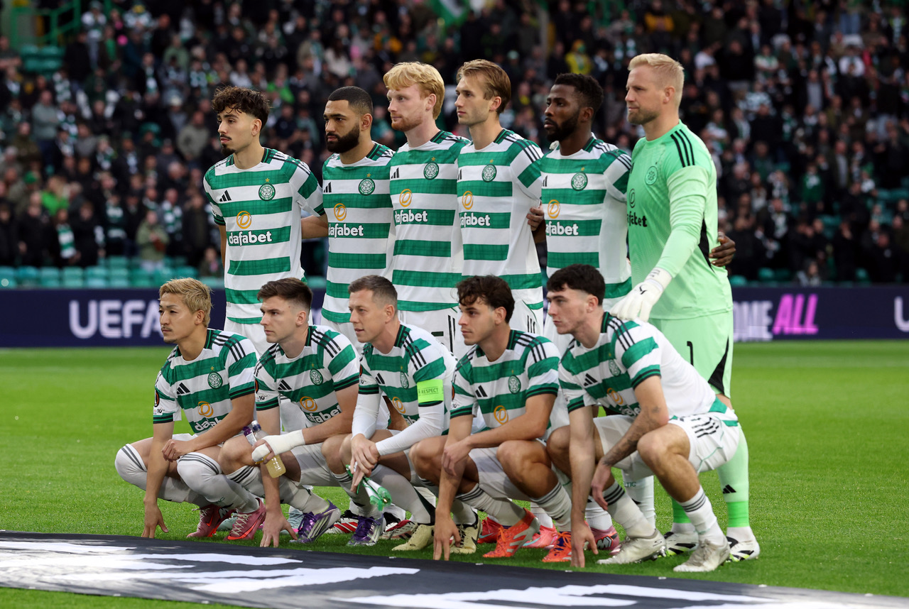 Celtic line-up v Sporting Braga