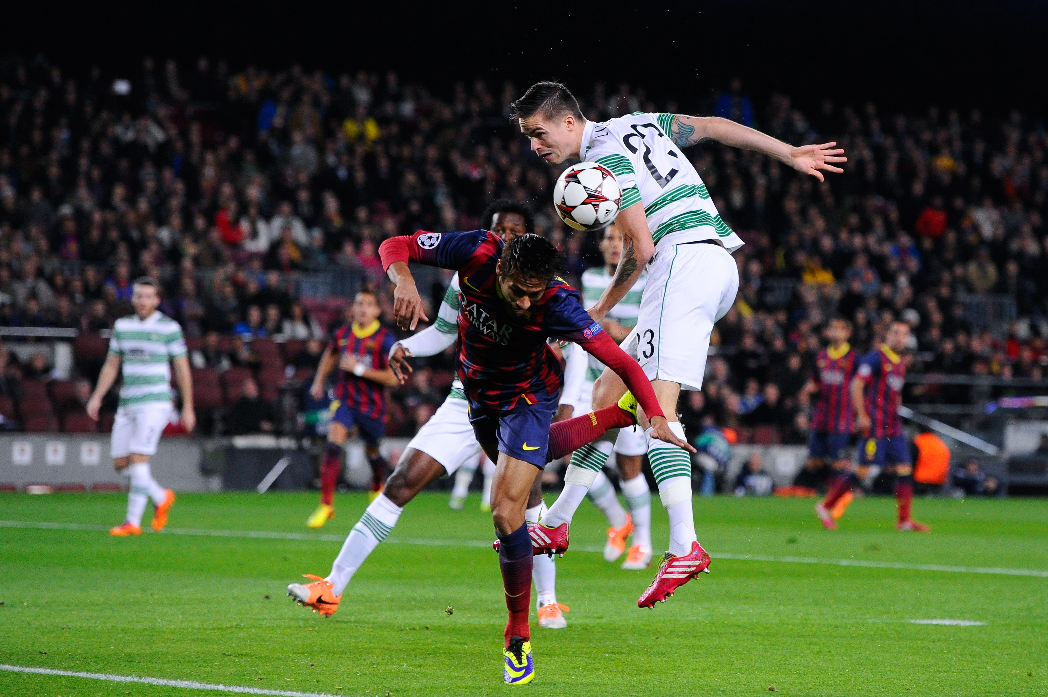 Mikael Lustig of Celtic FC 