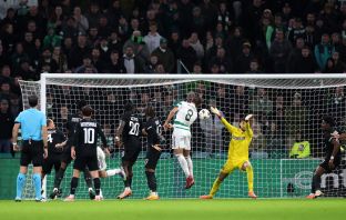 Benjamin Nygren of Celtic scores