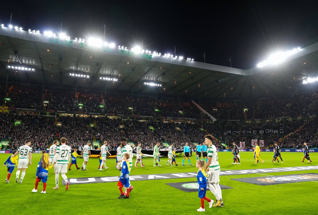 Celtic v SK Sturm Graz ahead of kick-off