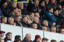 The Celtic Board at Tynecastle