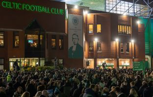 Celtic Fans Collective protest at Celtic Park