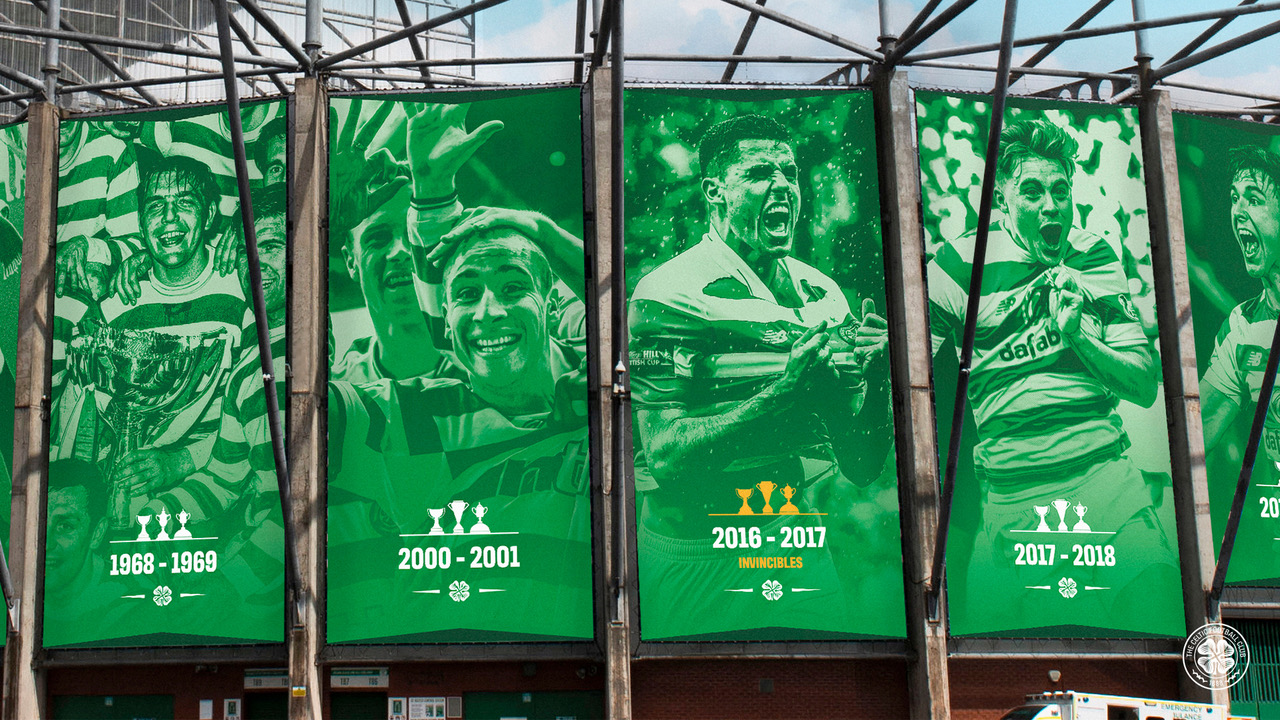 New stadium banners