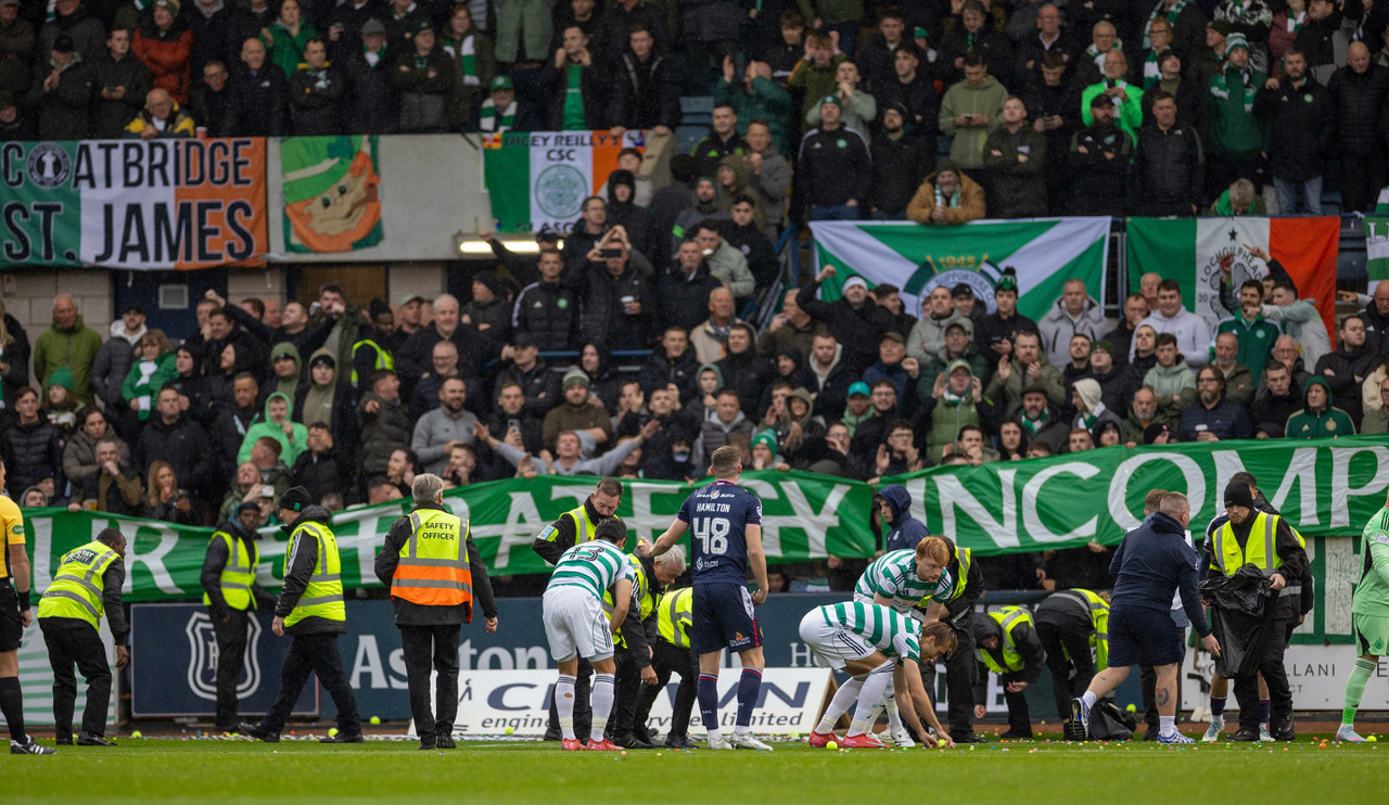 Fan Protest at Dens Park