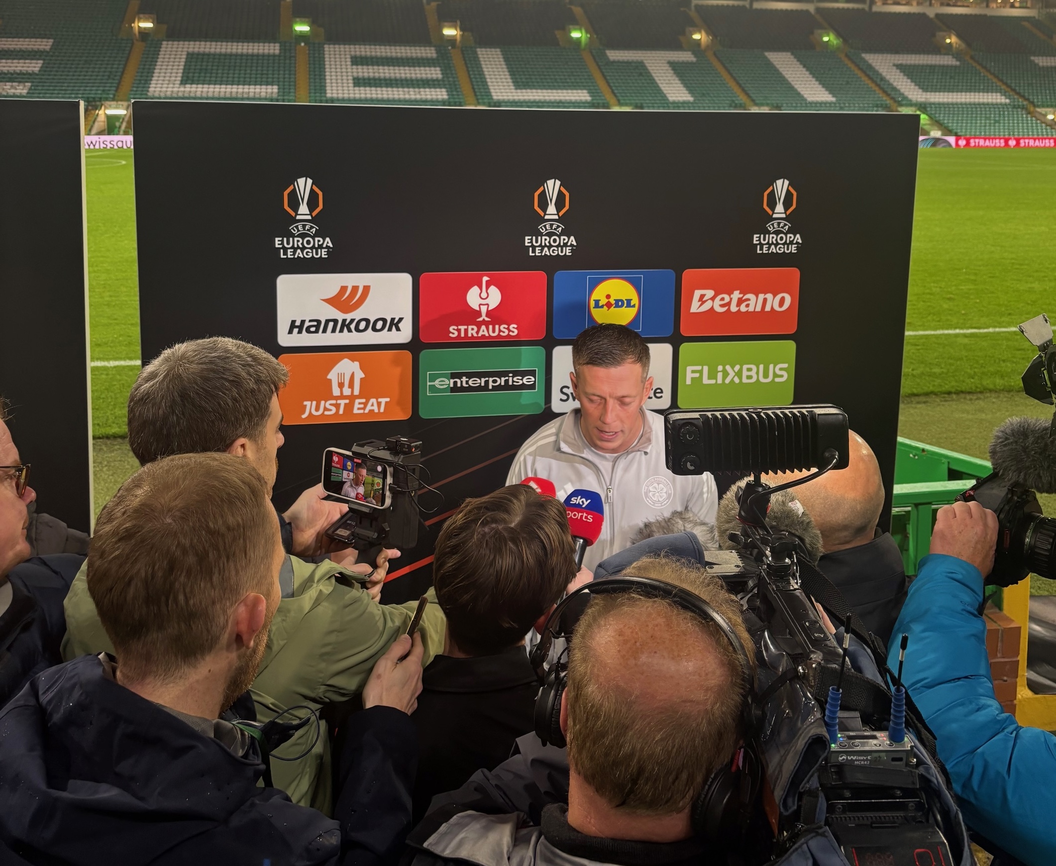 Callum McGregor post match media, Celtic v Sporting Braga