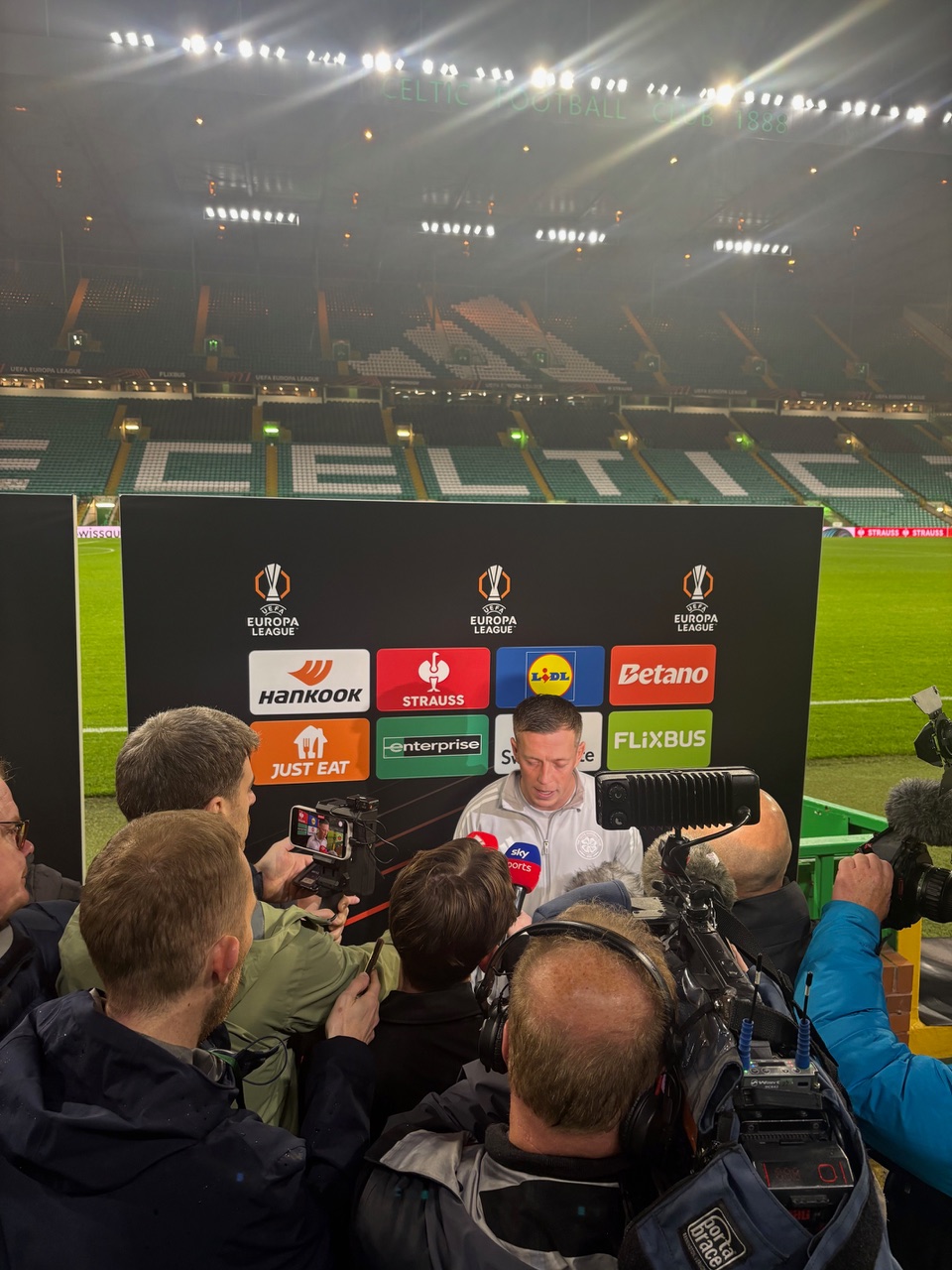 Callum McGregor post match media, Celtic v Sporting Braga