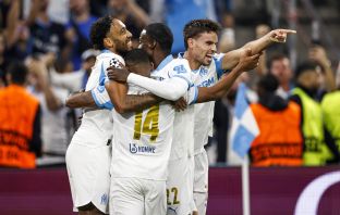 Matt O'Riley helps Marseille beat Ajax 4-0 in the Champions League