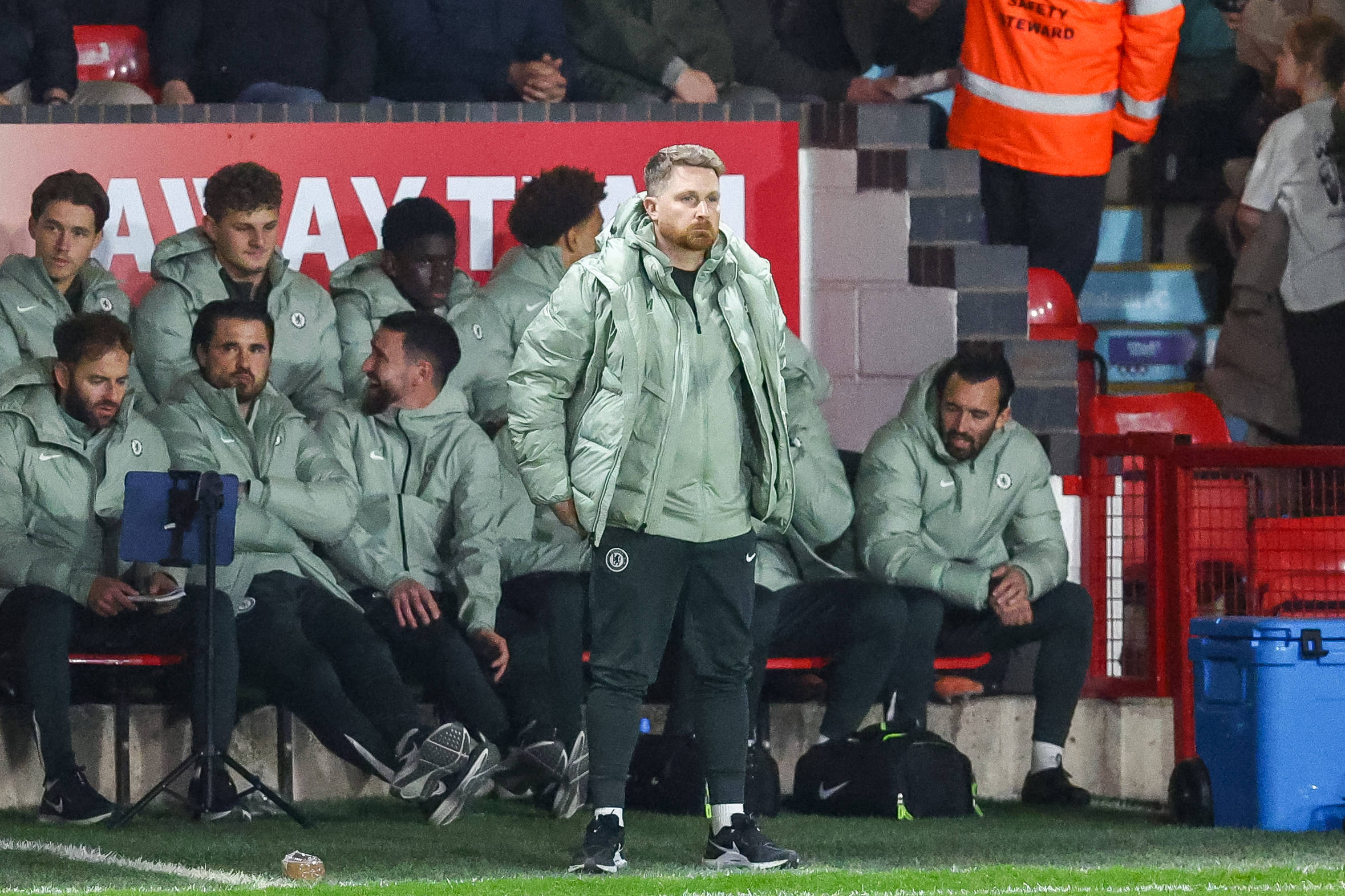 Calum McFarlane, manager of Chelsea FC U21