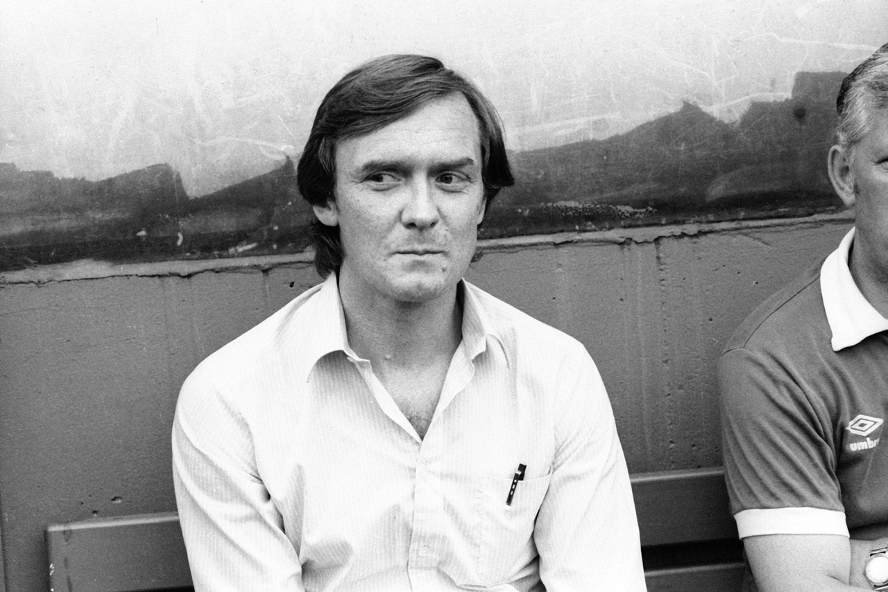 Celtic manager Davie Hay, 27 July 1983