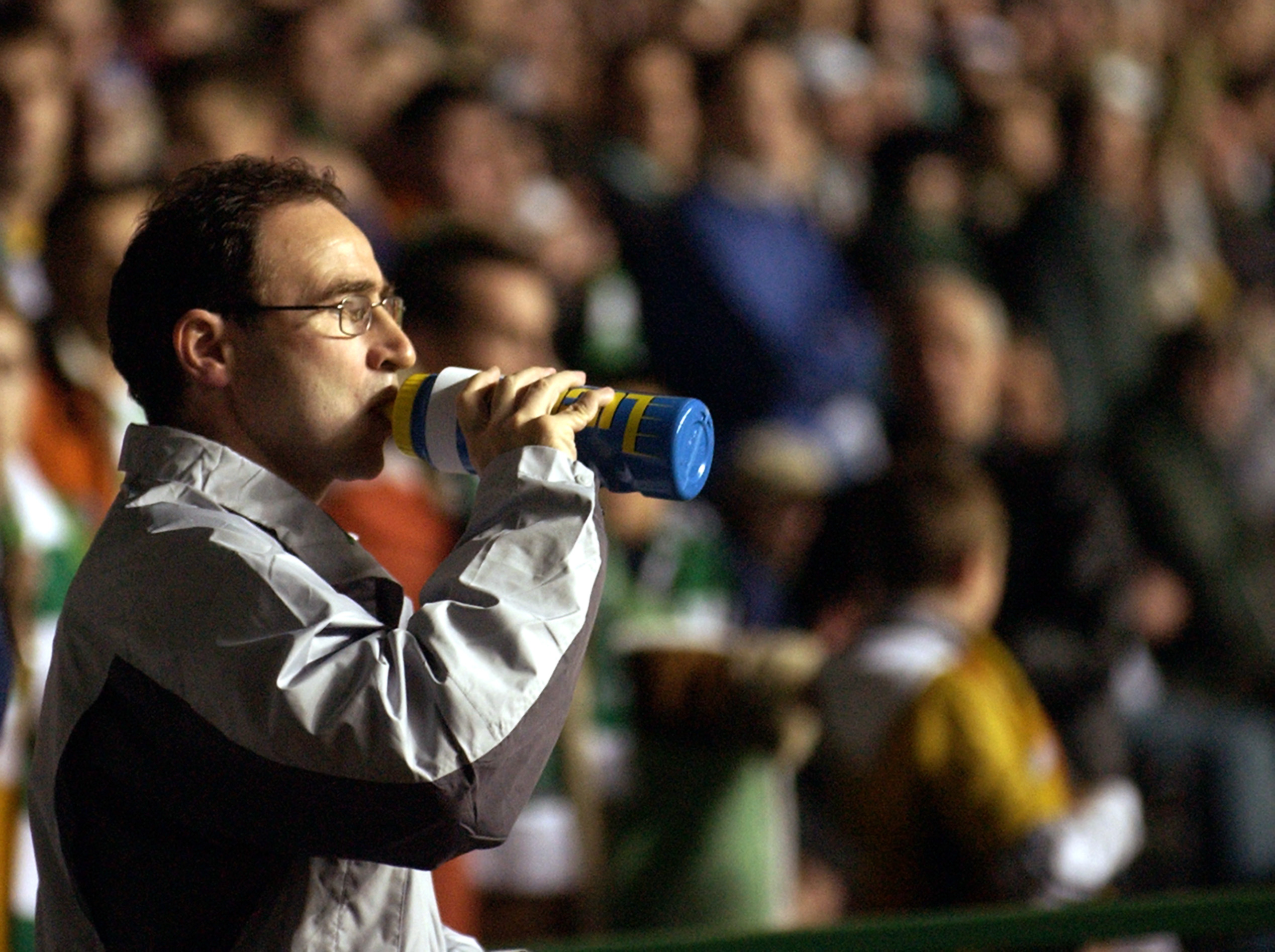Martin O'Neill, manager of Celtic