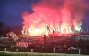 Celtic Ultras at Cowdenbeath v Celtic B