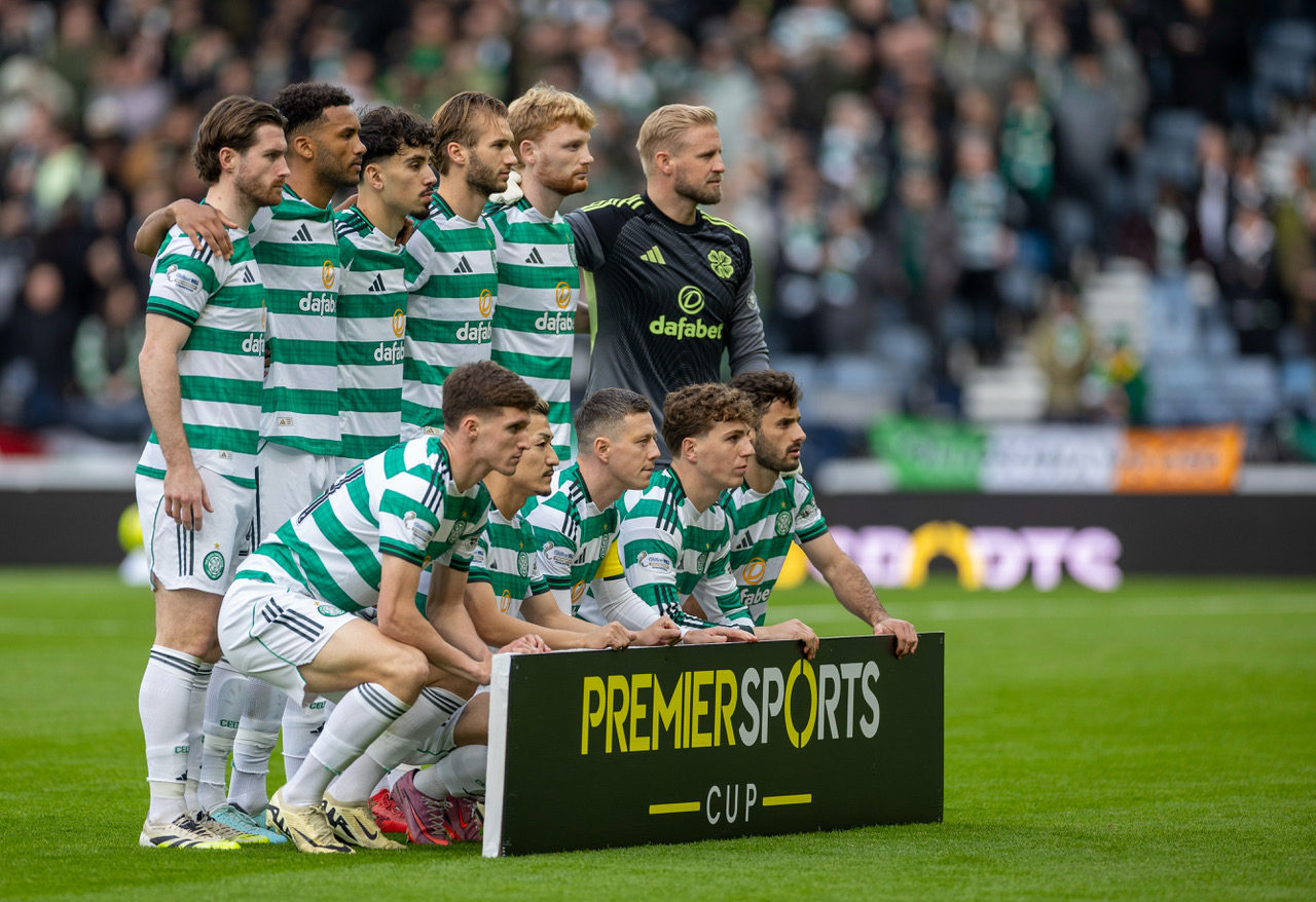 The Celtic starting XI