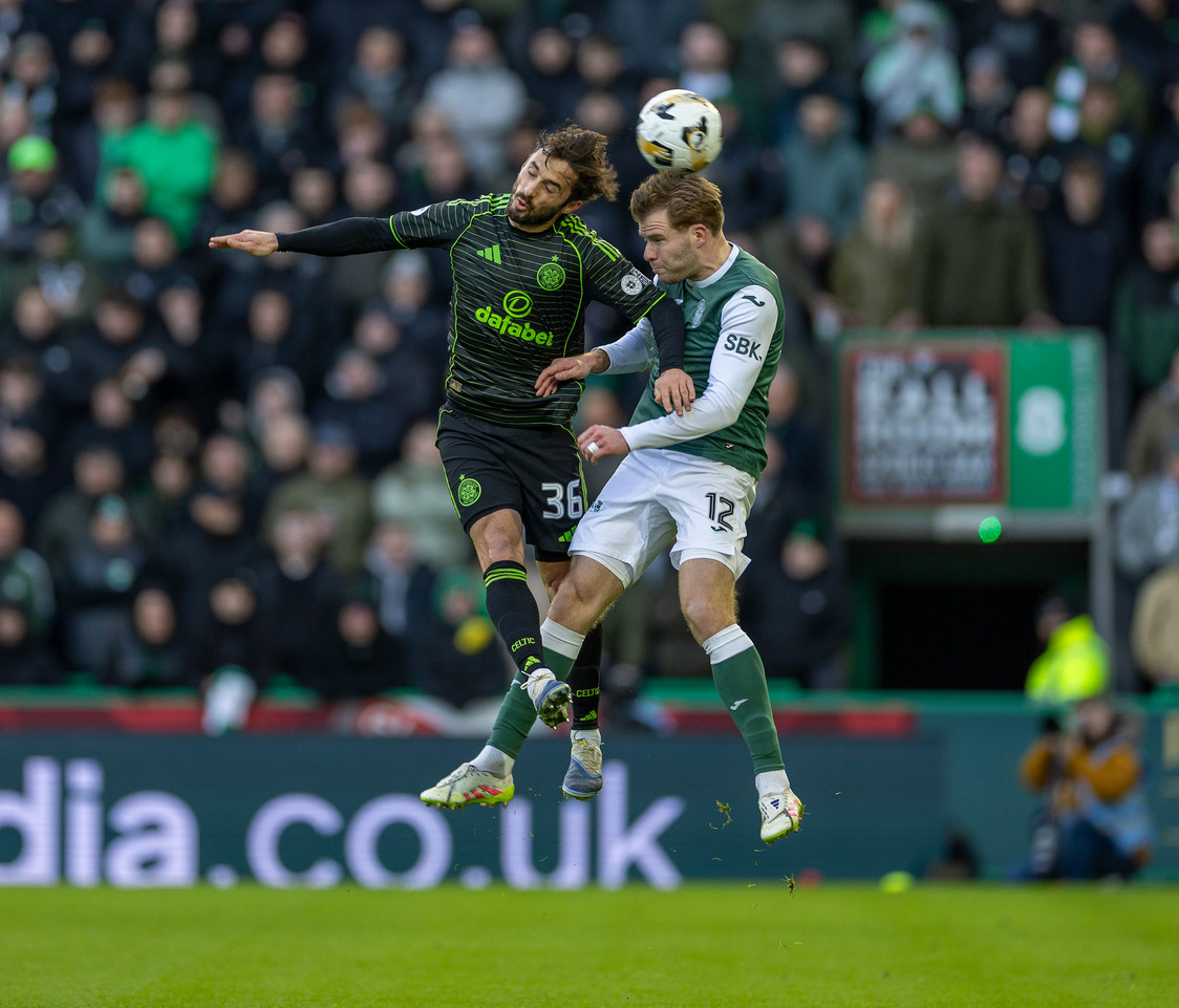 Marcelo Saracchi at Easter Road.