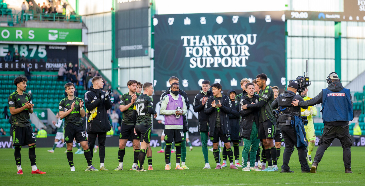 Celtic at Easter Road
