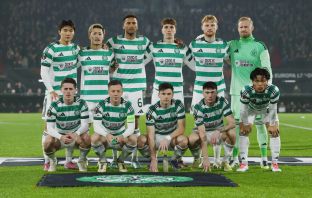 Celtic team lineup versus Feyenoord