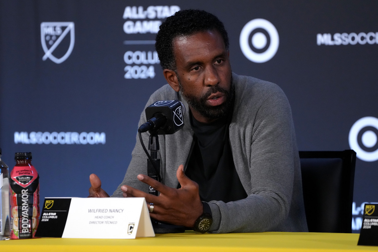 MLS All-Star head coach Wilfried Nancy