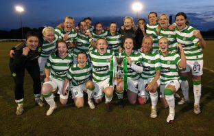 Celtic FC Women, League Cup winners in 2010.