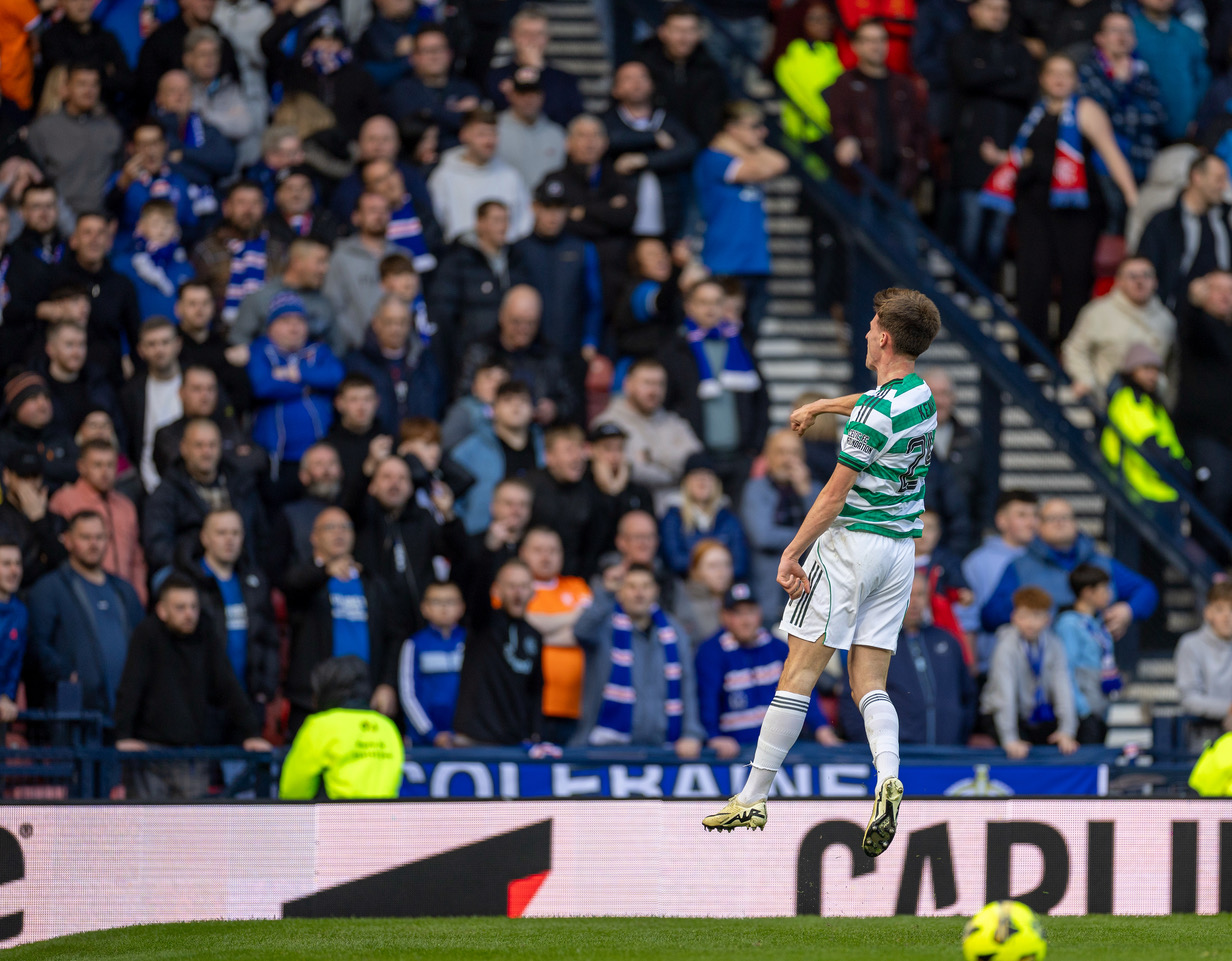 Johnny Kenny celebrates