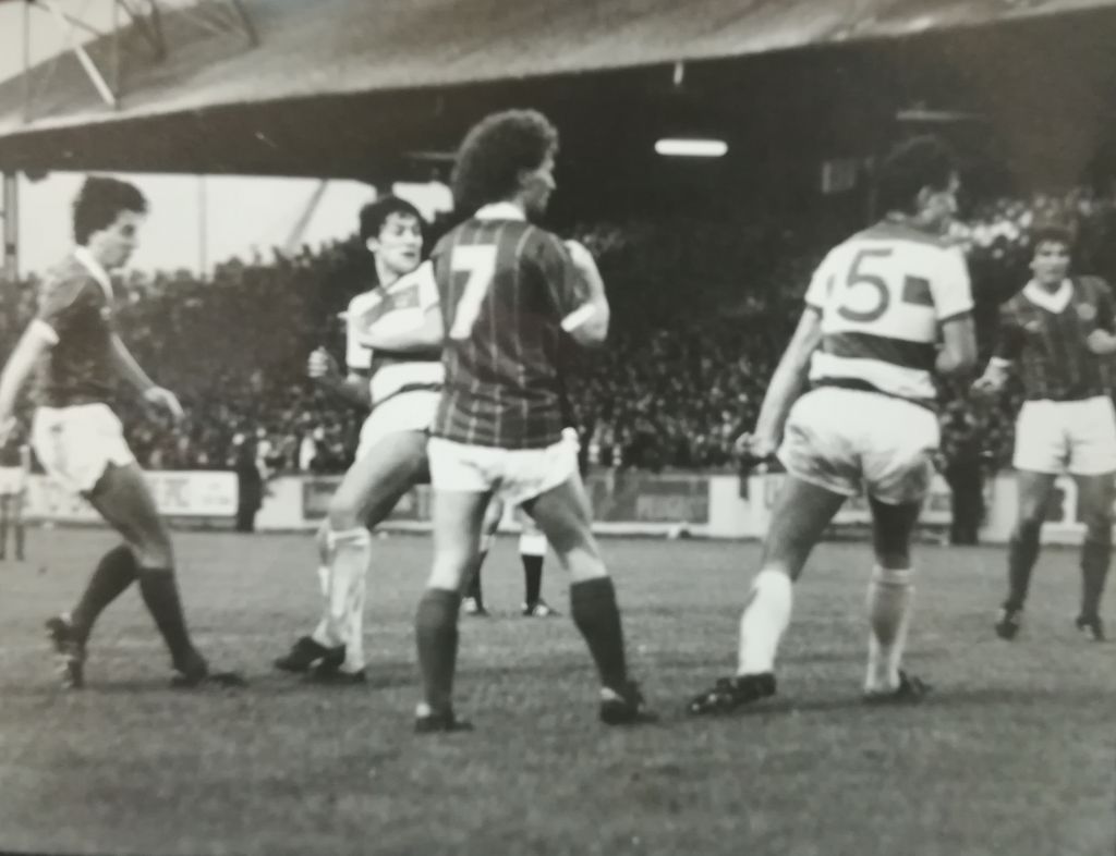 George McCluskey scores for Celtic 