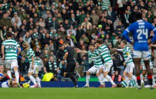 theRangers go down to ten men