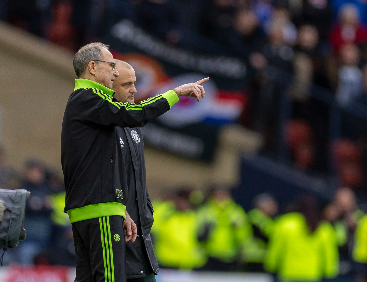 Shaun Maloney and Martin O'Neill