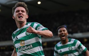 Johnny Kenny celebrates.