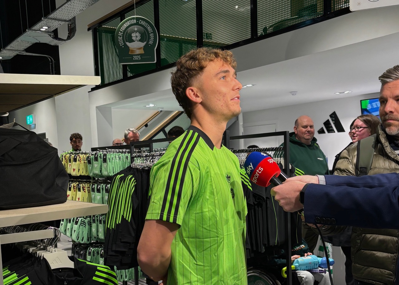 Celtic striker Callum Osmand