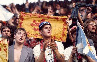 Scotland's supporters, World Cup 1974.