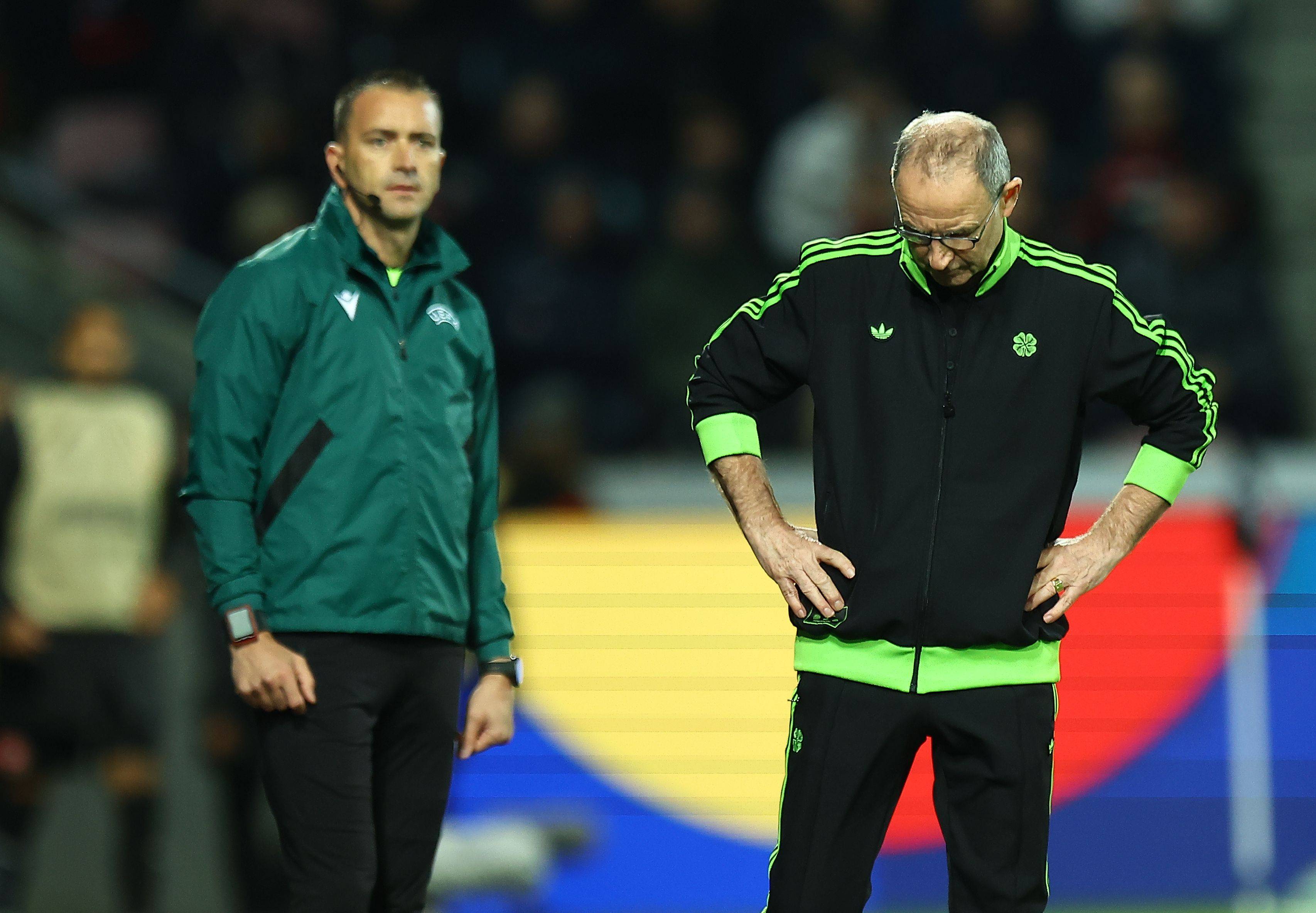 Martin O'Neill interim manager of Celtic