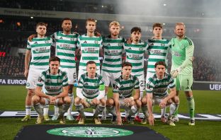 Celtic team line-up