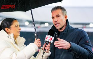 Coach Robin van Persie of Feyenoord