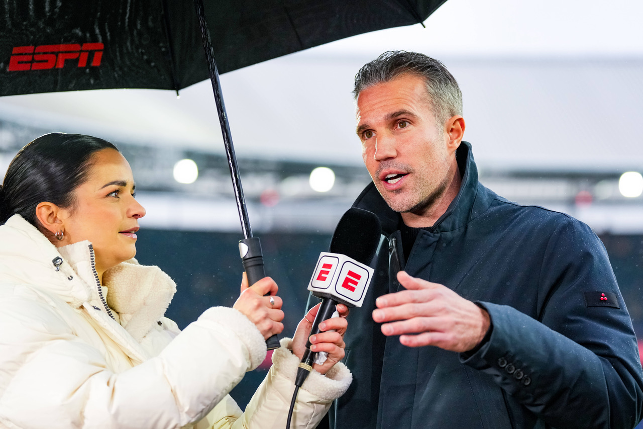 Coach Robin van Persie of Feyenoord
