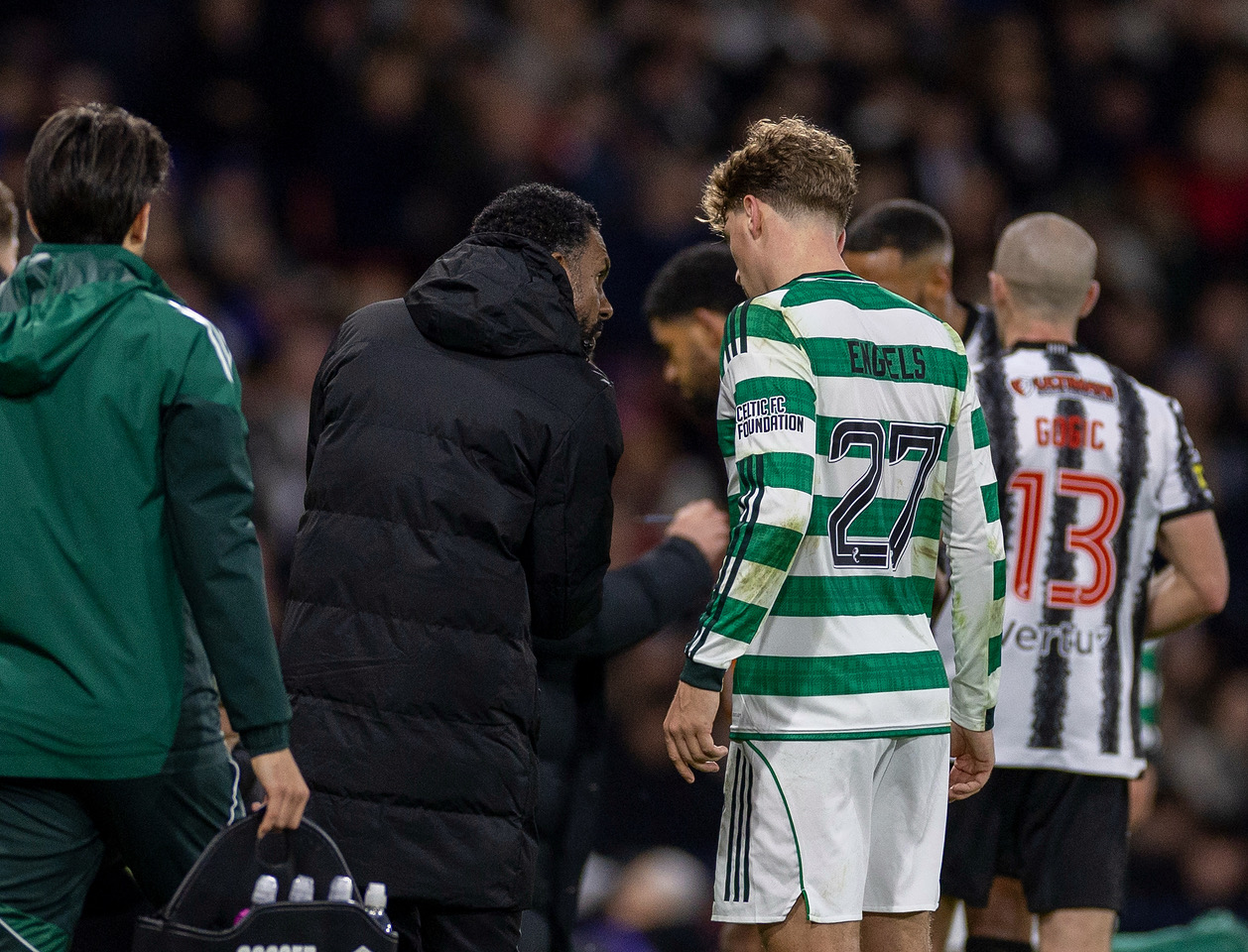 Wilfried Nancy with Are Engels