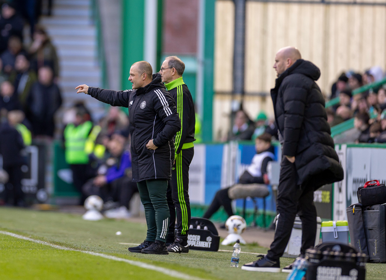 Martin O'Neill with Shaun Maloney