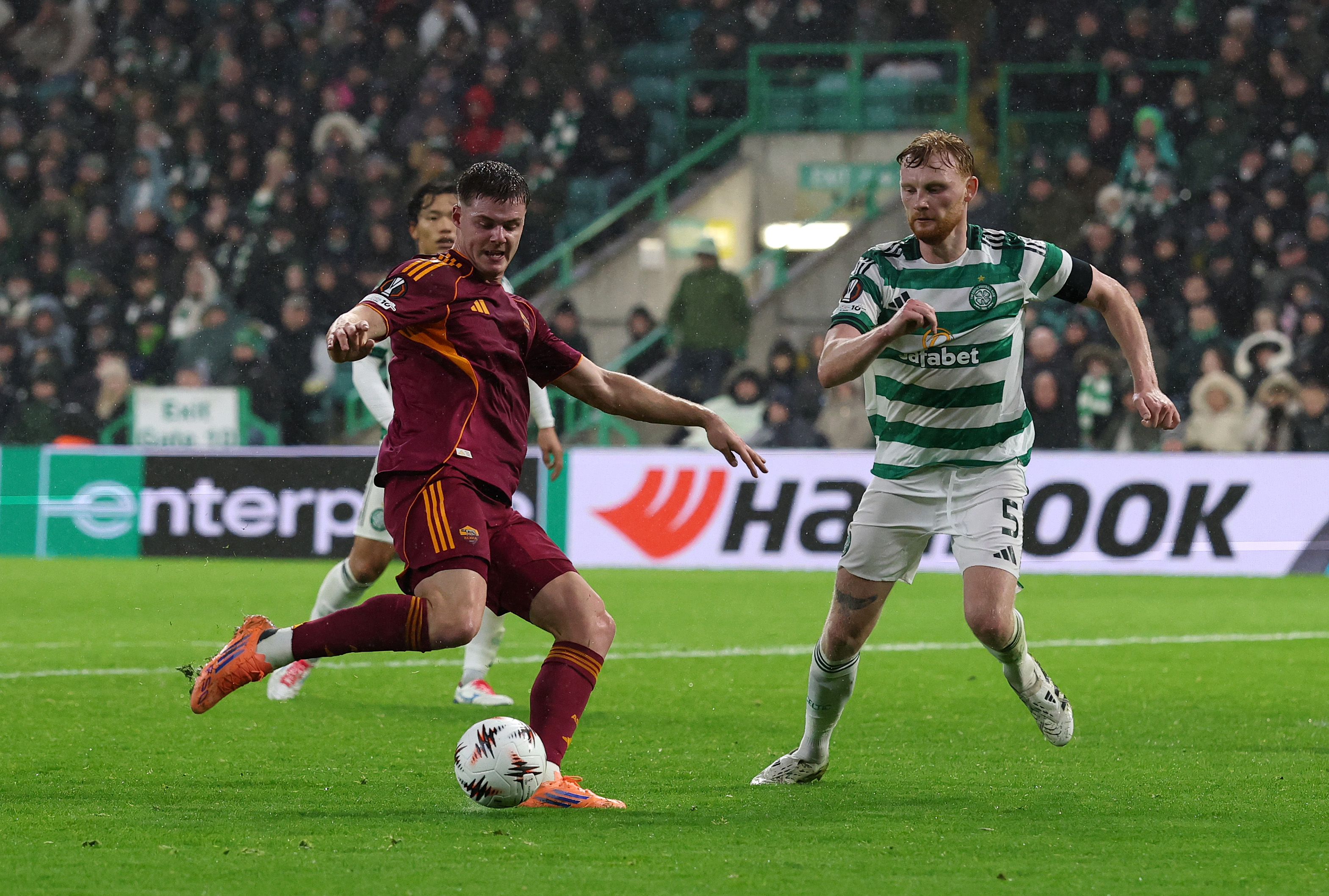 Evan Ferguson of AS Roma