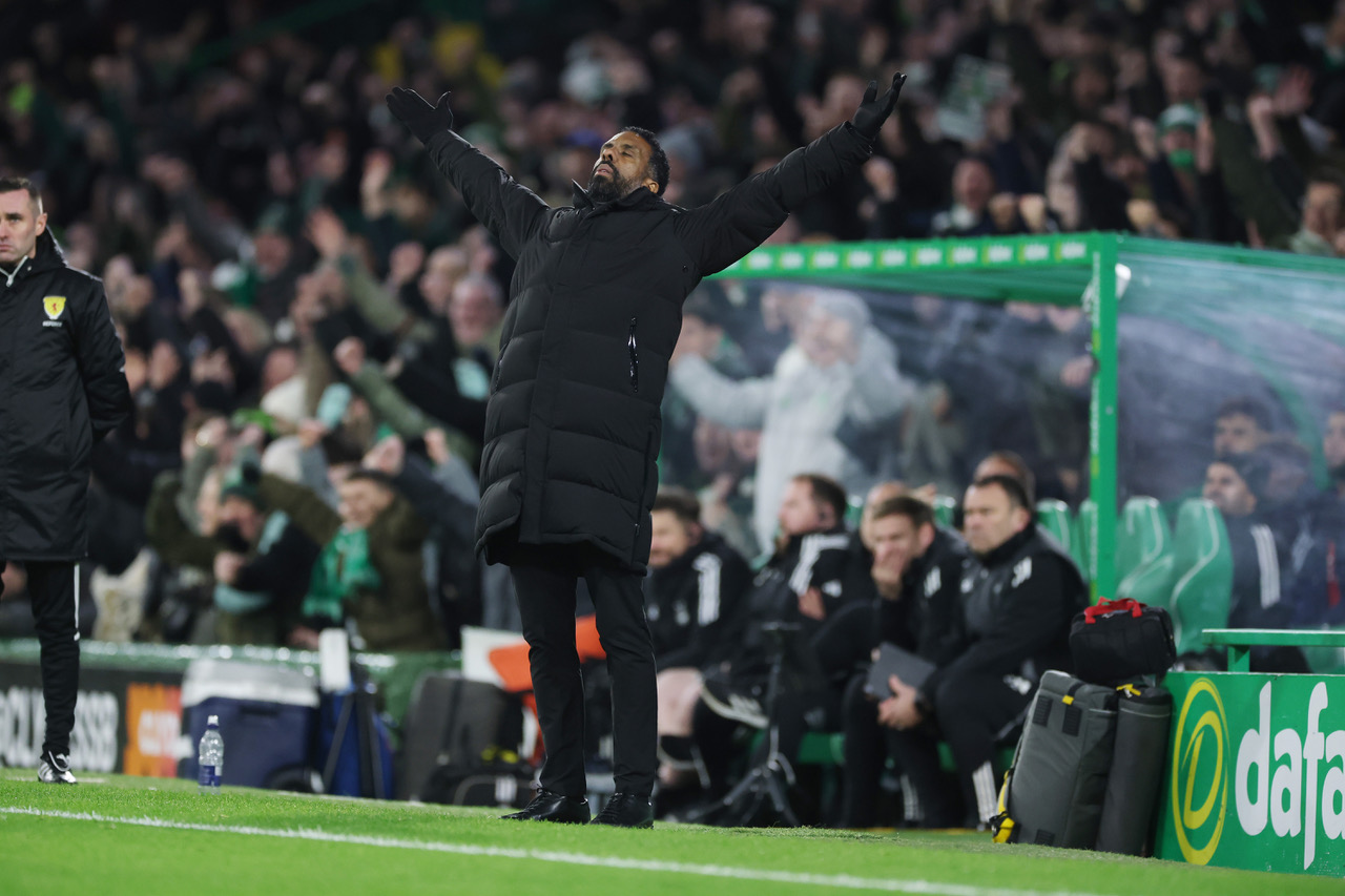 Celtic manager Wilfried Nancy