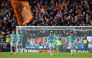 Celtic lose at Tannadice