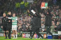 Luke McCowan waits to come on.