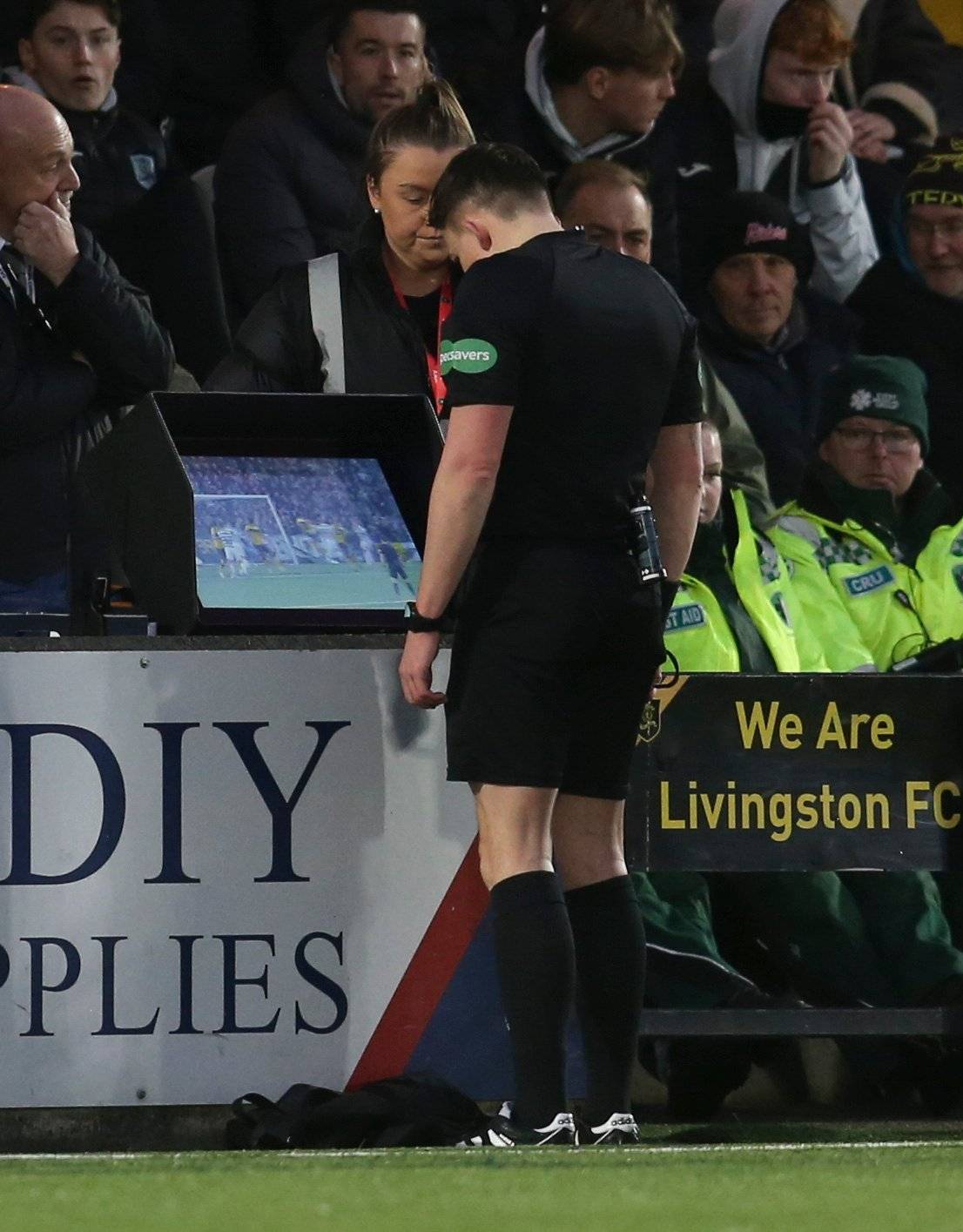 Referee Matthew MacDermid